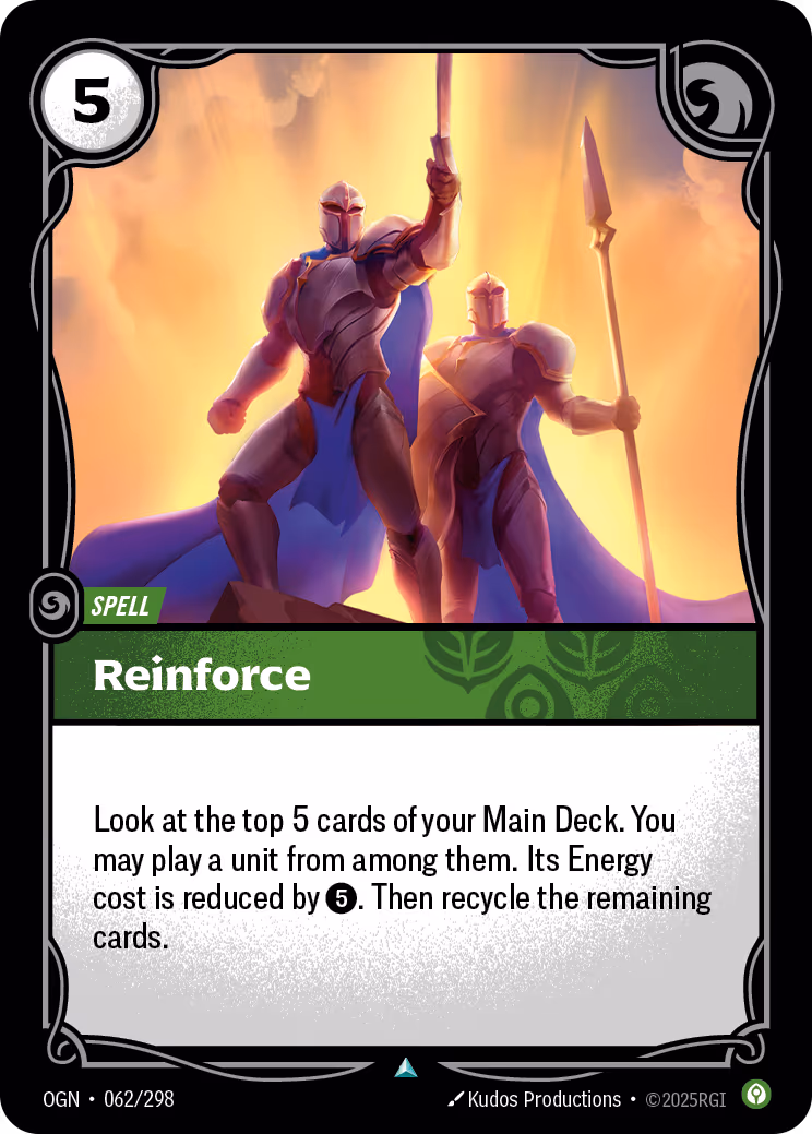 Reinforce OGN-062 Riftbound card