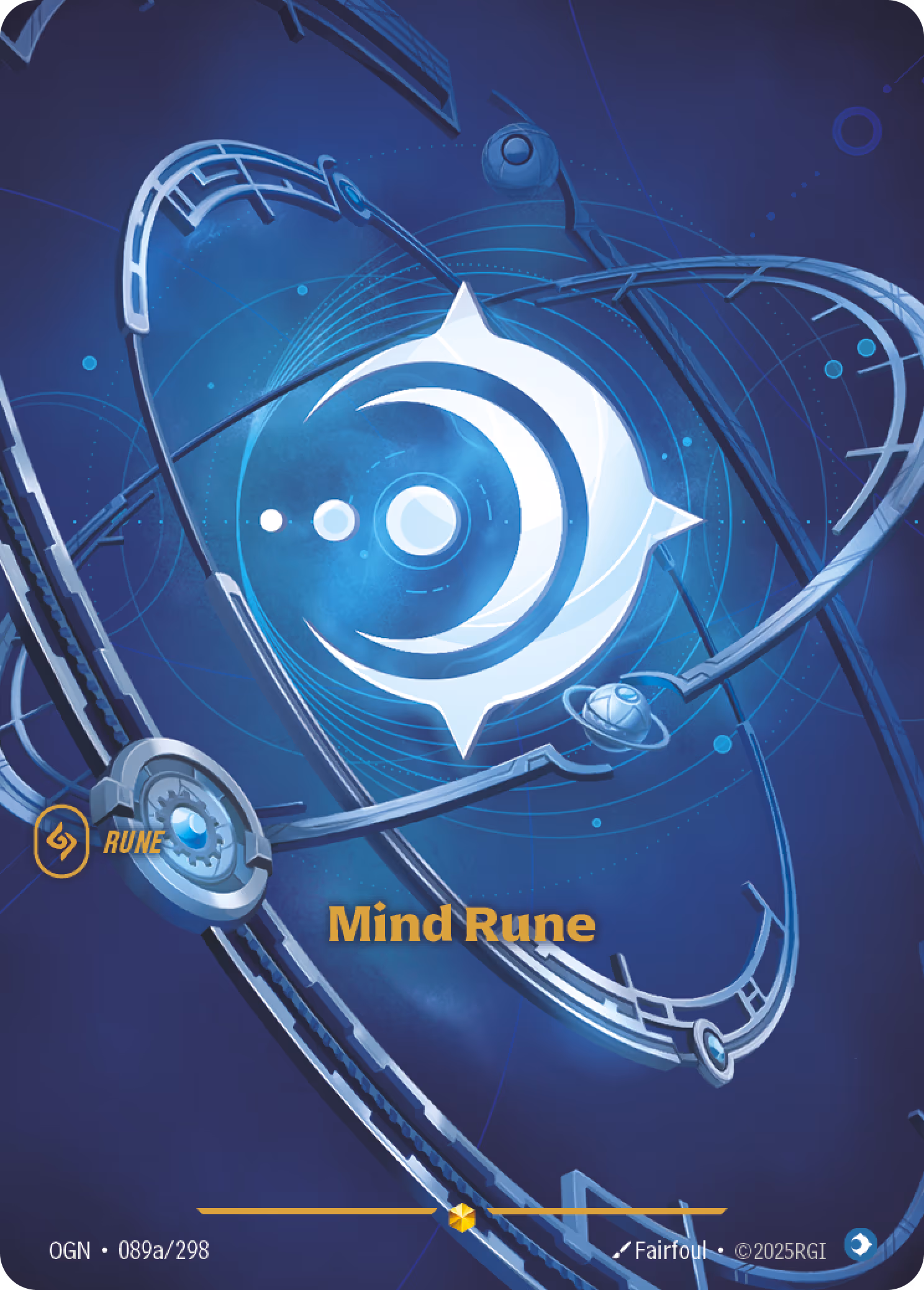 Mind Rune OGN-089A Riftbound card