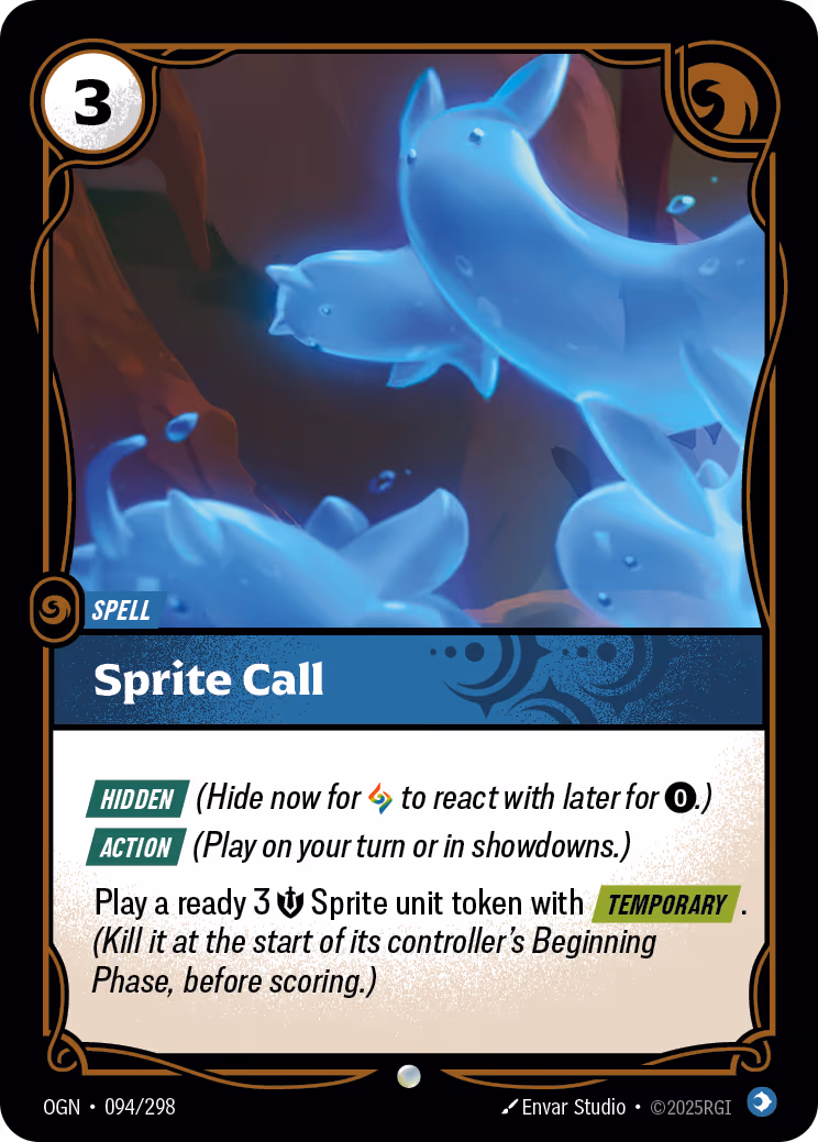 Sprite Call OGN-094 Riftbound card