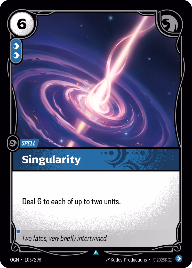 Singularity OGN-105 Riftbound card
