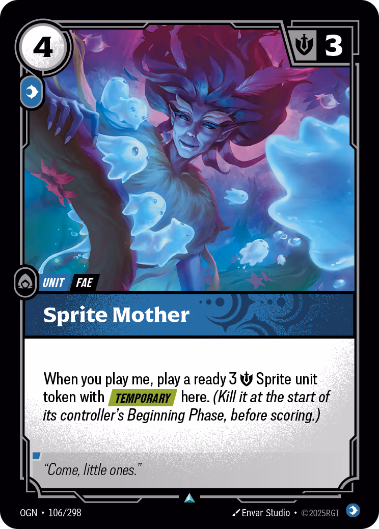 Sprite Mother OGN-106 Riftbound card