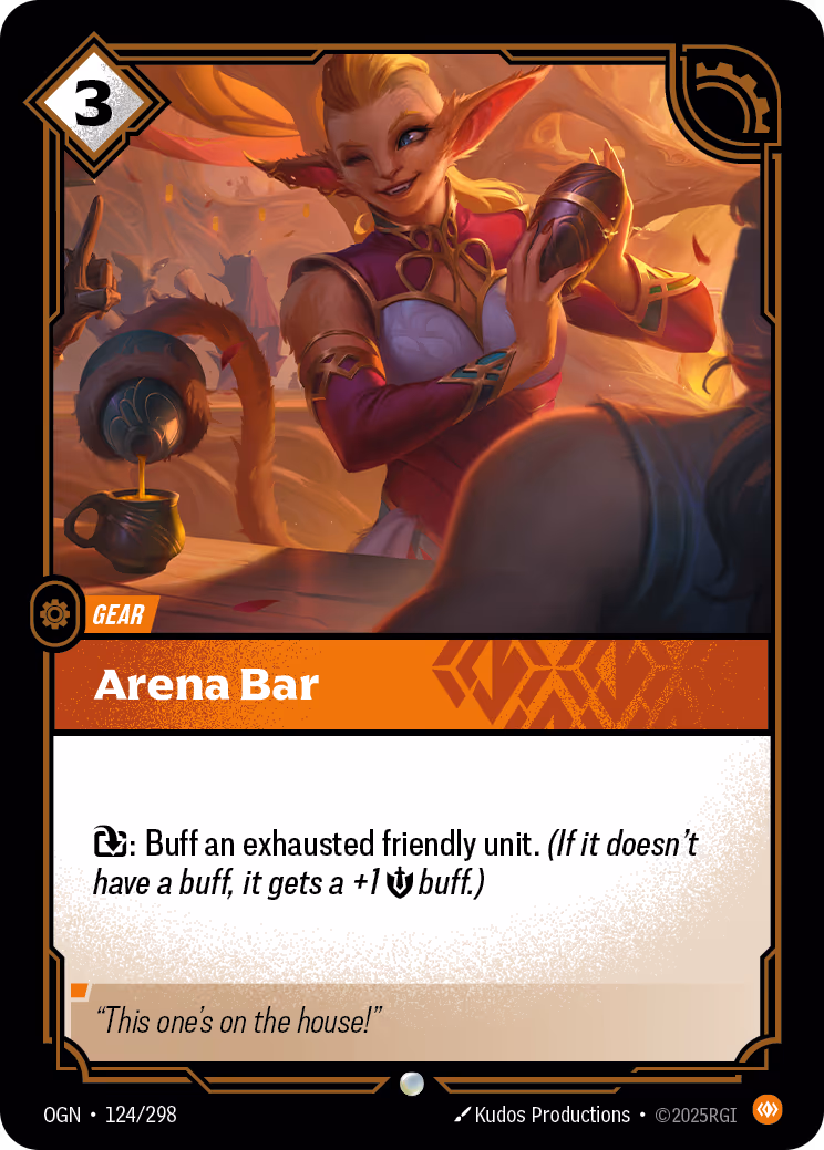 Arena Bar OGN-124 Riftbound card