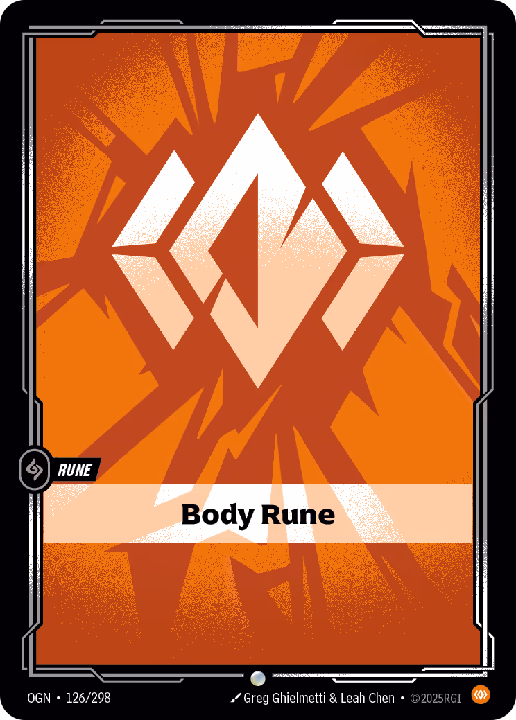 Body Rune OGN-126 Riftbound card
