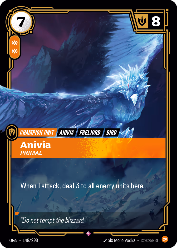 Anivia - Primal OGN-148 Riftbound card
