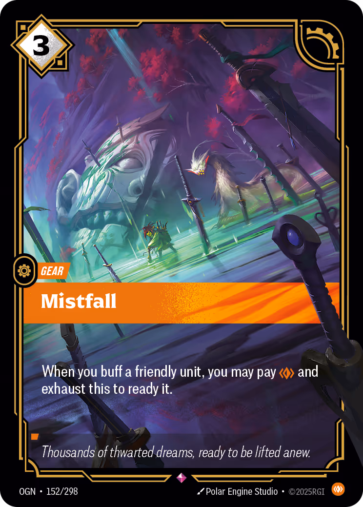 Mistfall OGN-152 Riftbound card