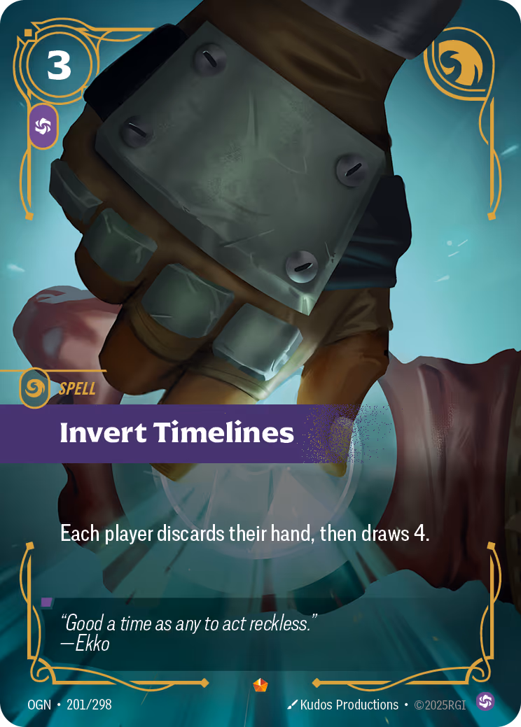 Invert Timelines OGN-201 Riftbound card