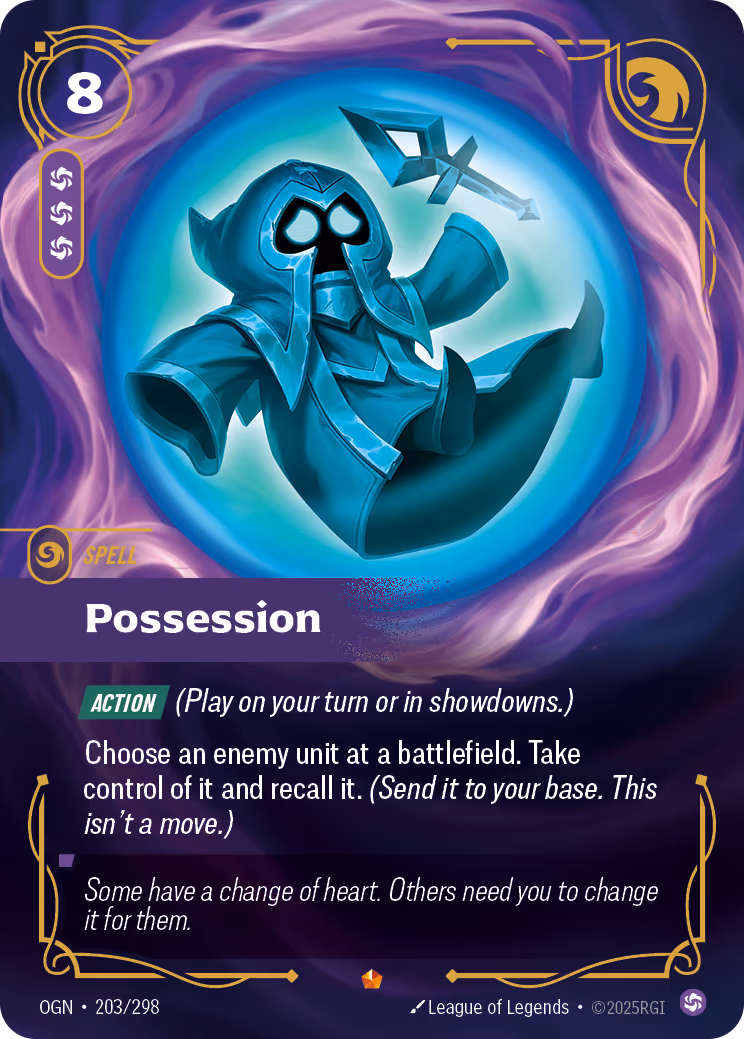 Possession OGN-203 Riftbound card