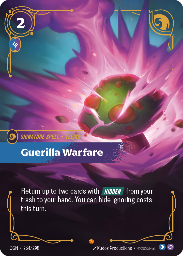 Guerilla Warfare OGN-264 Riftbound card