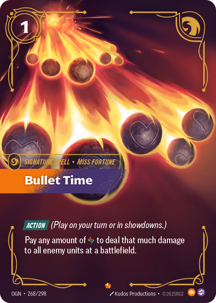Bullet Time OGN-268 Riftbound card