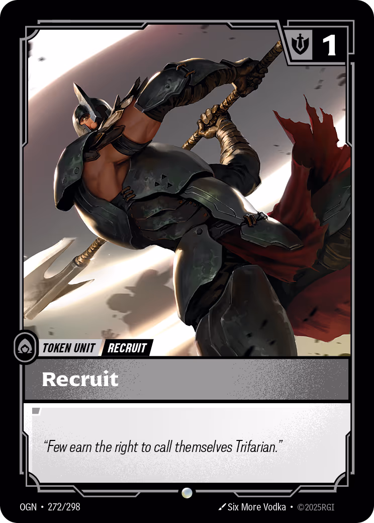 Recruit (272) // Buff OGN-272 Riftbound card