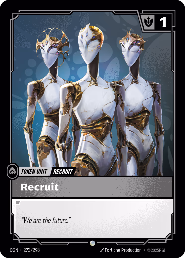 Recruit (273) // Buff OGN-273 Riftbound card