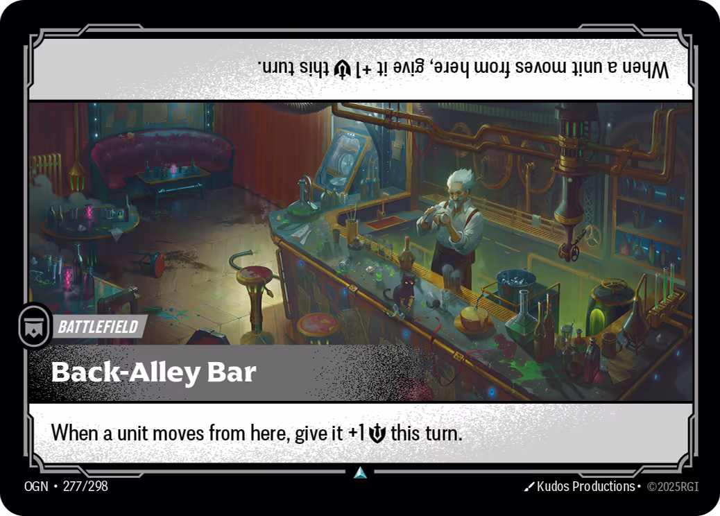 Back-Alley Bar OGN-277 Riftbound card