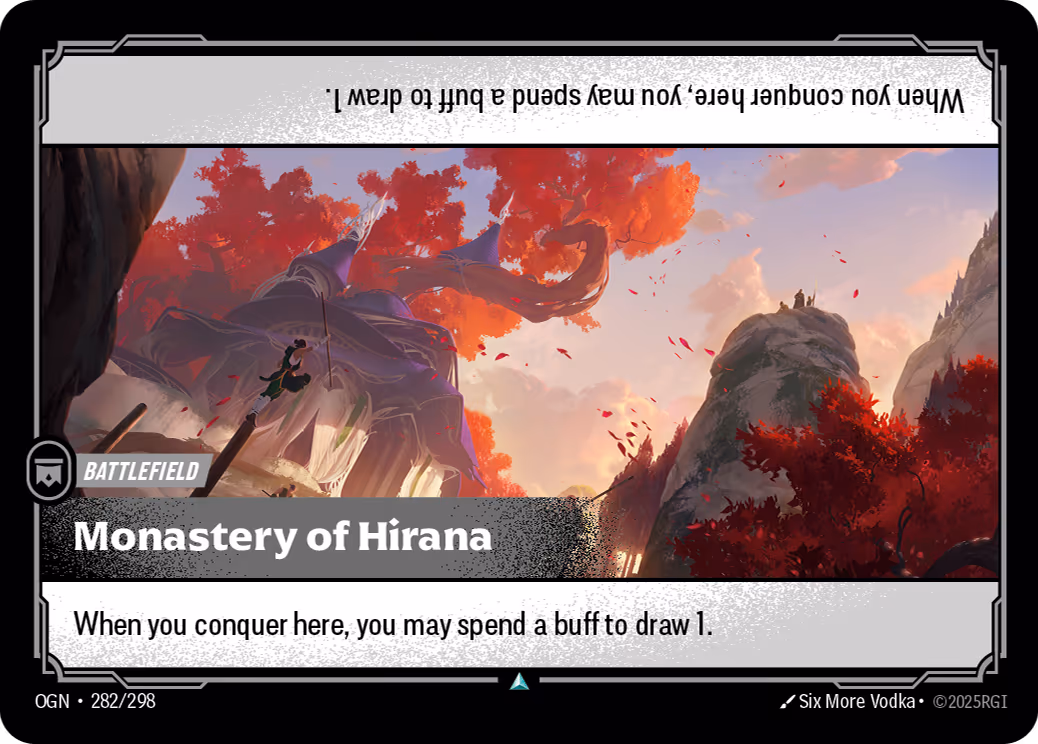 Monastery of Hirana OGN-282 Riftbound card