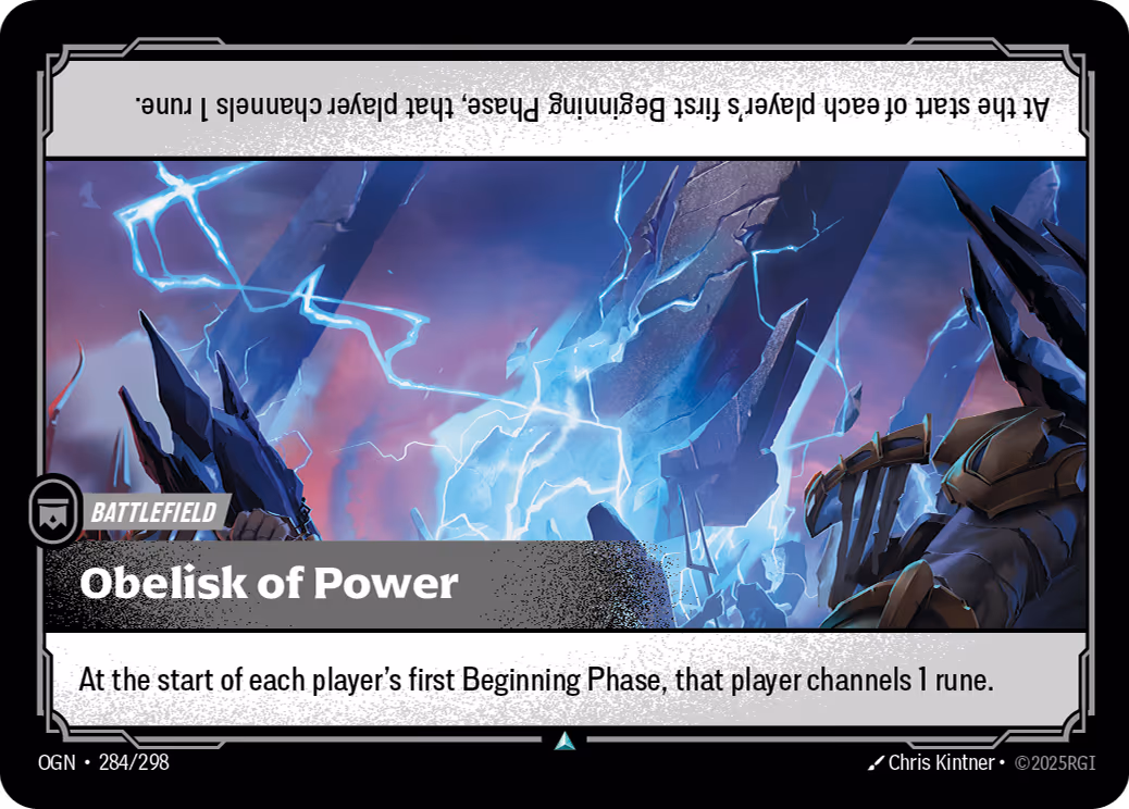 Obelisk of Power OGN-284 Riftbound card