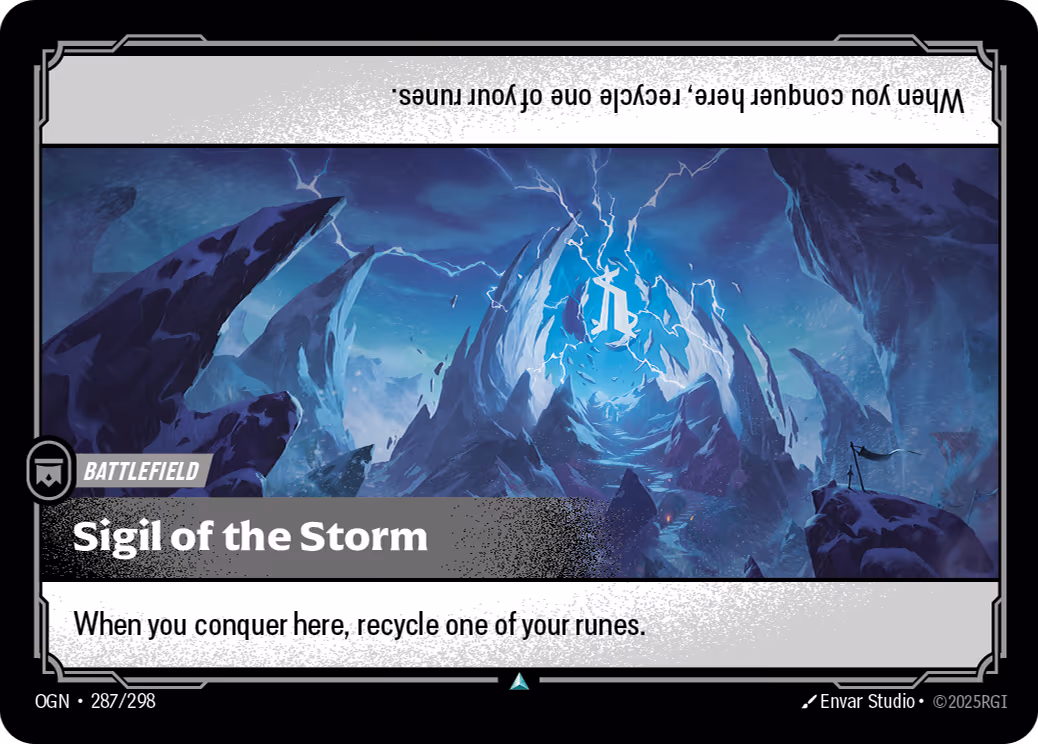 Sigil of the Storm OGN-287 Riftbound card