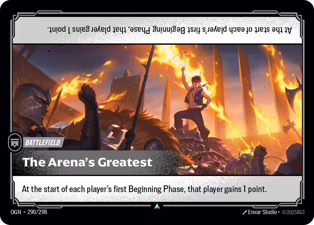 The Arena's Greatest OGN-290 Riftbound card