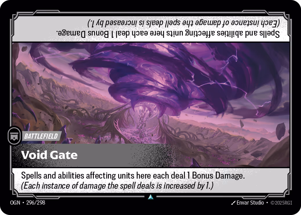 Void Gate OGN-296 Riftbound card