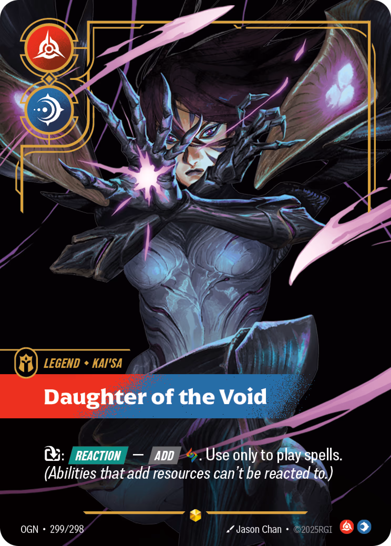 Kai'Sa - Daughter of the Void OGN-299 Riftbound card