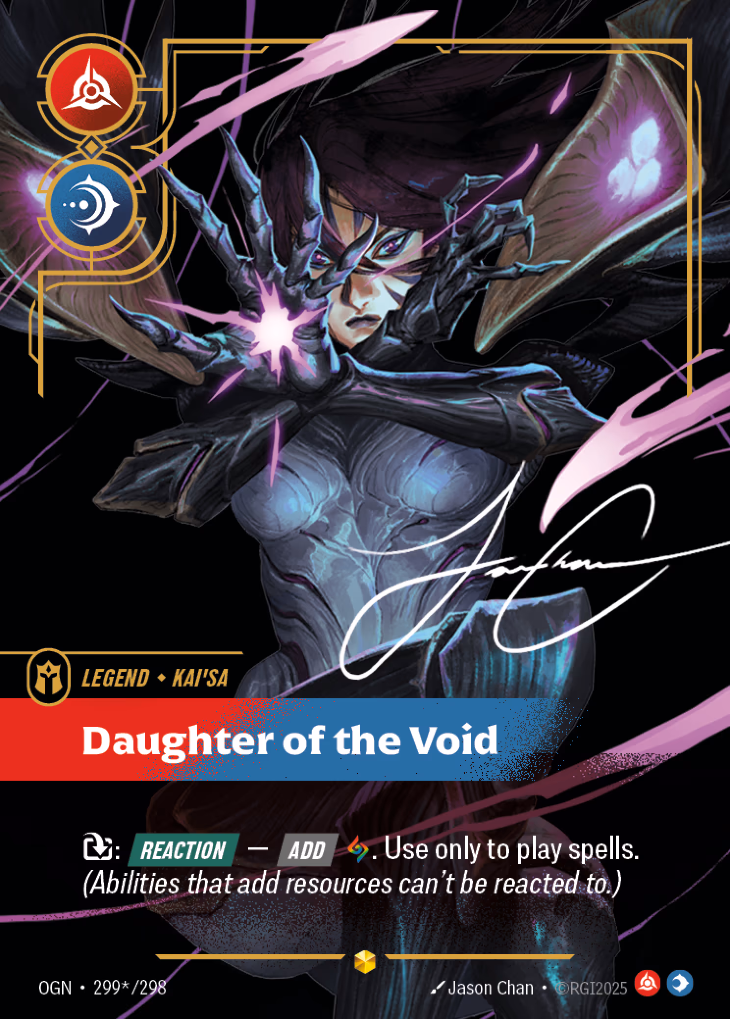 Kai'Sa - Daughter of the Void OGN-247 Riftbound card