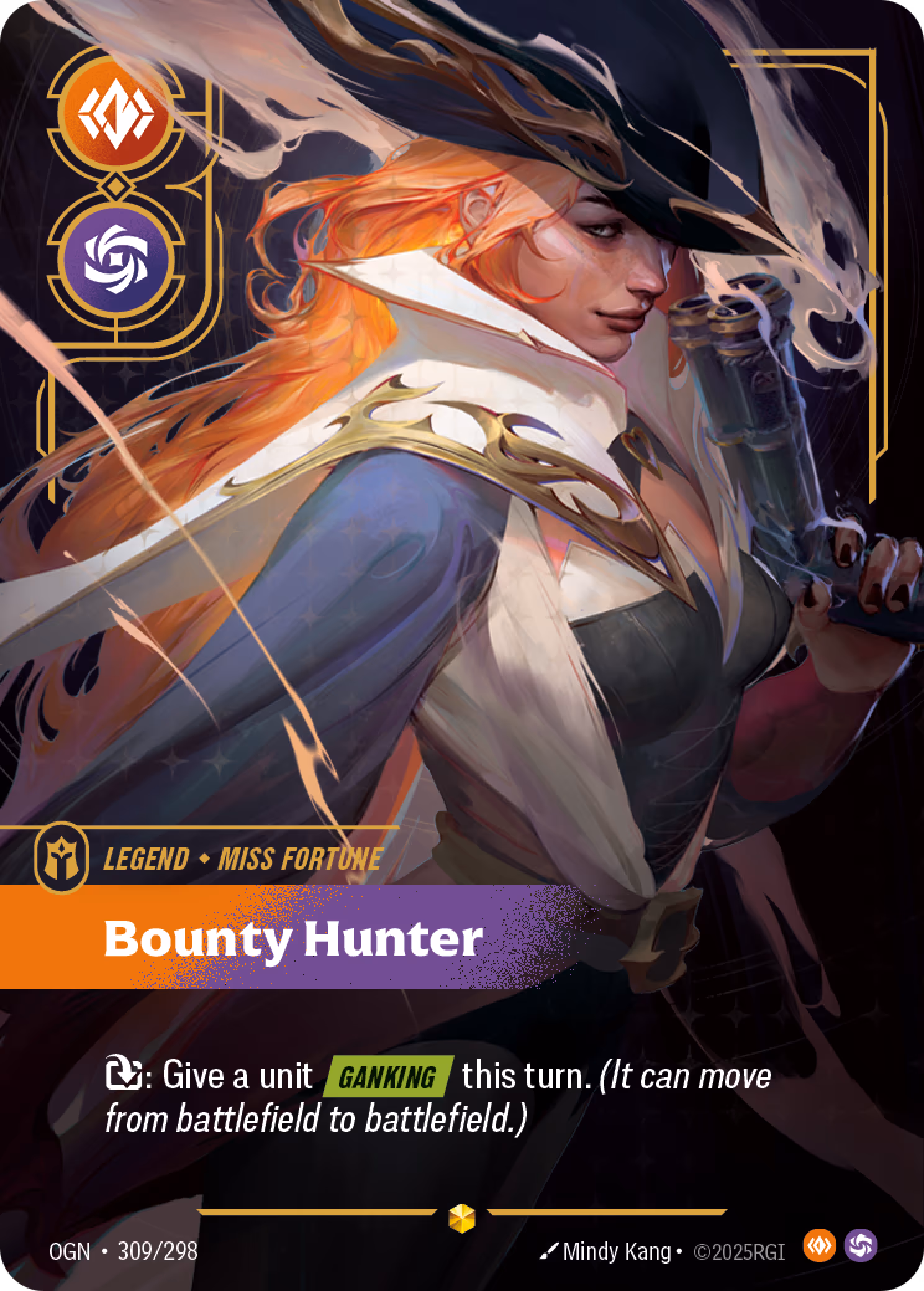 Miss Fortune - Bounty Hunter OGN-309 Riftbound card