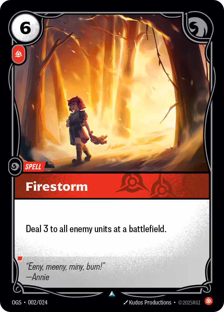Firestorm OGS-002 Riftbound card