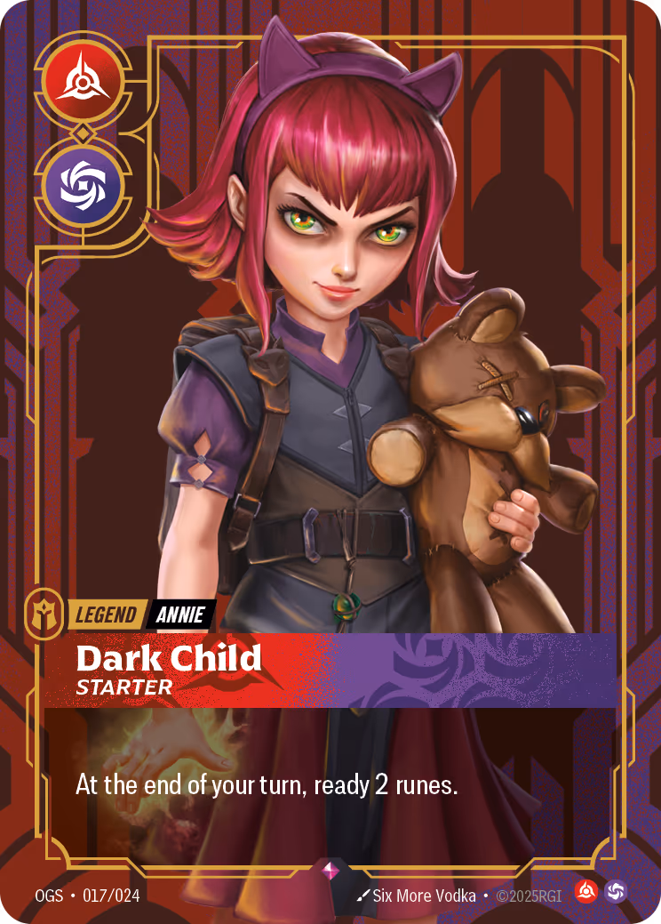 Annie - Dark Child OPP-017-24 Riftbound card