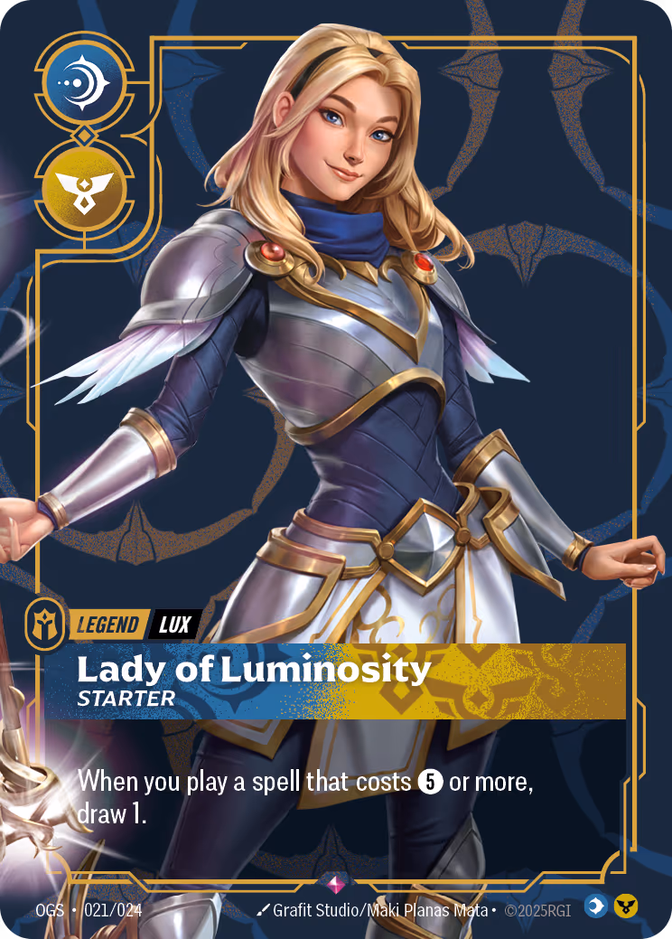 Lux - Lady of Luminosity OPP-021-24 Riftbound card
