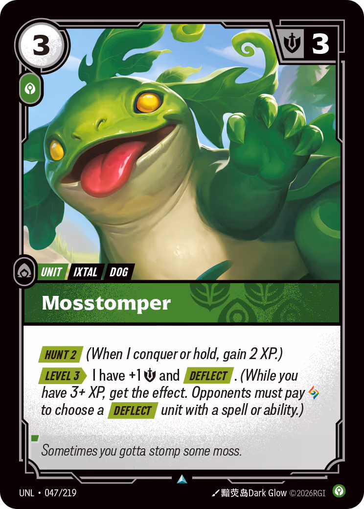 Mosstomper OPP-047-219 Riftbound card