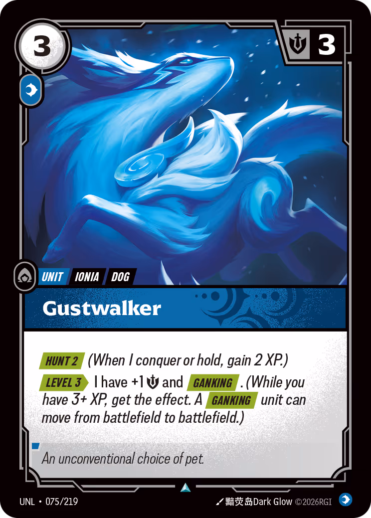 Gustwalker Riftbound card