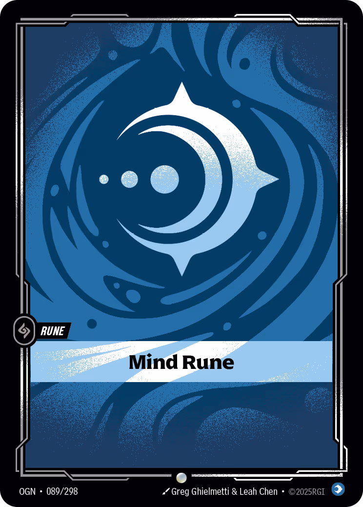 Mind Rune OPP-089B-298 Riftbound card
