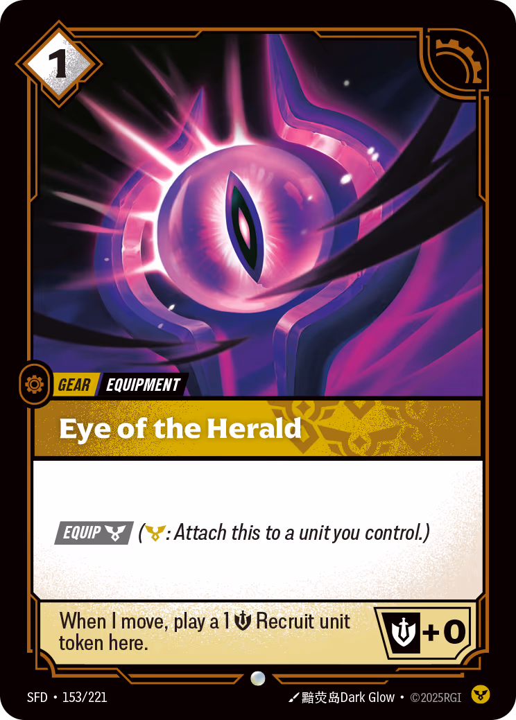 Eye of the Herald OPP-153-221 Riftbound card