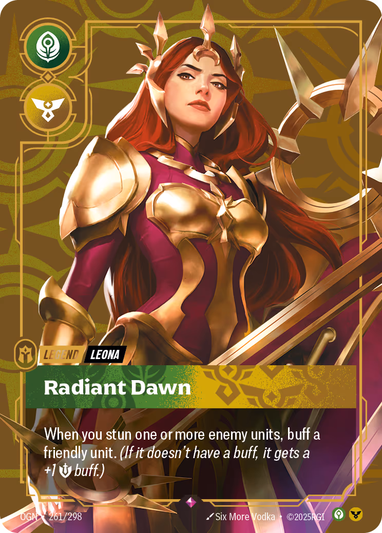 Leona - Radiant Dawn OPP-261-298 Riftbound card