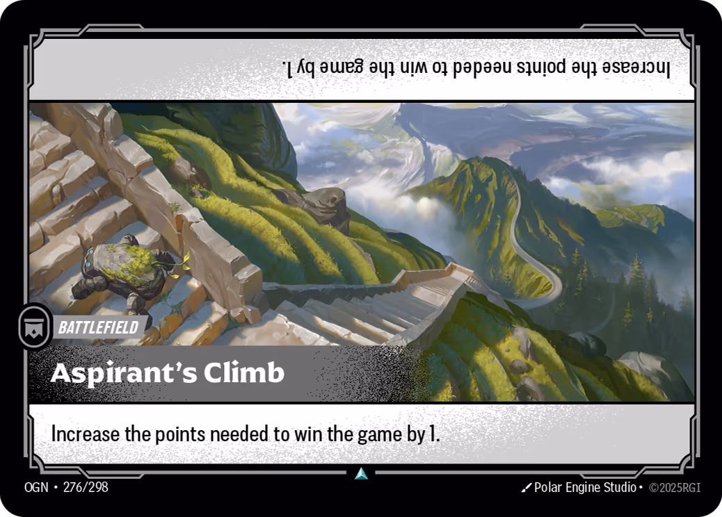 Aspirant's Climb PR-276A Riftbound card