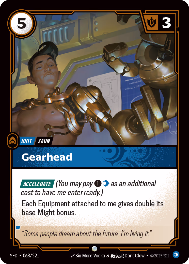 Gearhead SFD-068 Riftbound card