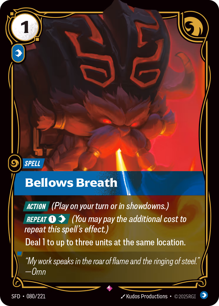 Bellows Breath SFD-080 Riftbound card