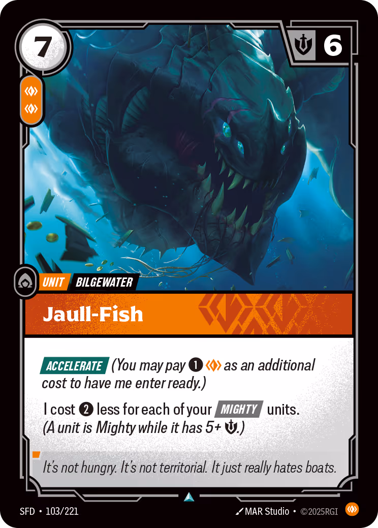 Jaull-Fish SFD-103 Riftbound card