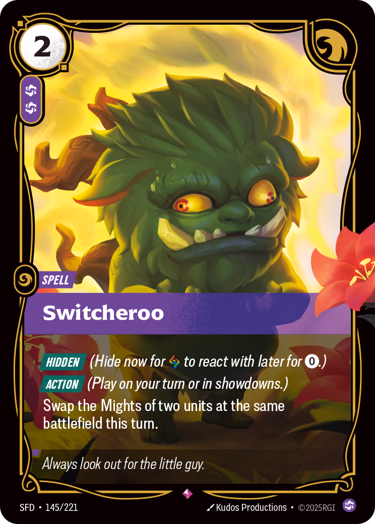 Switcheroo SFD-145 Riftbound card