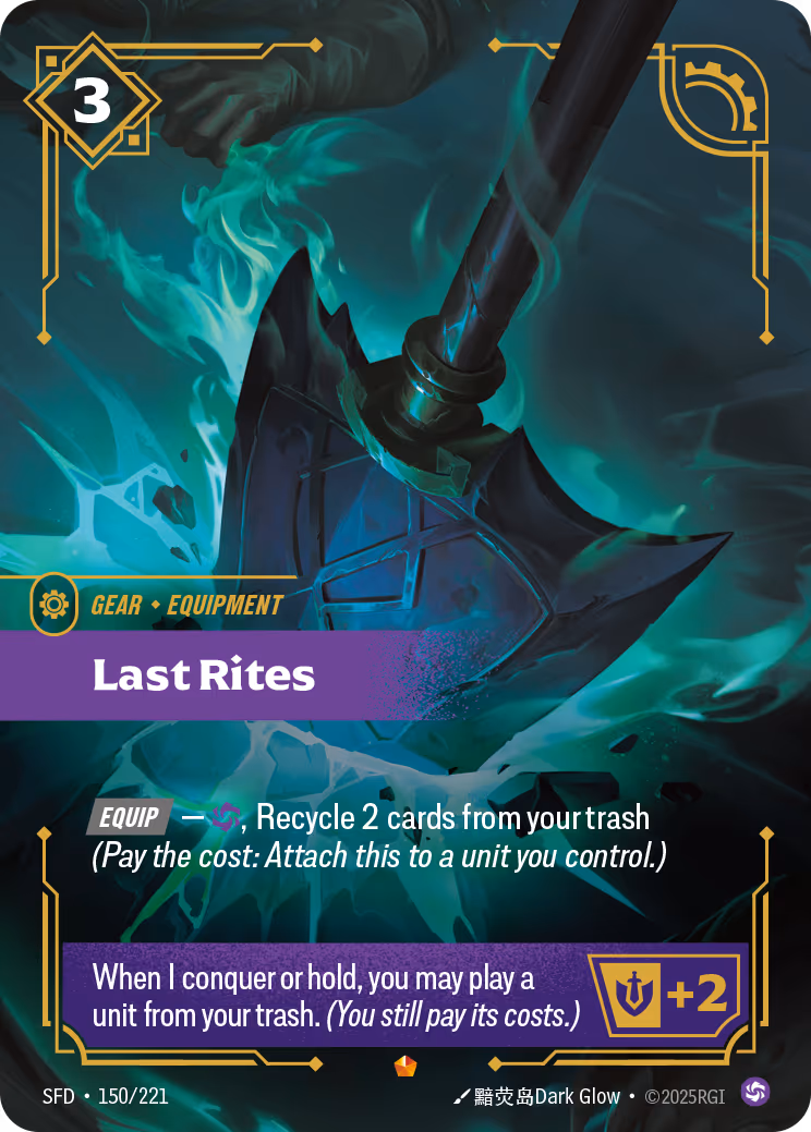 Last Rites SFD-150 Riftbound card