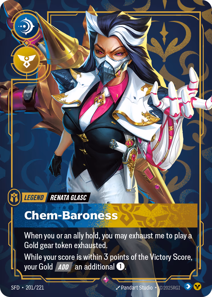 Renata Glasc - Chem-Baroness SFD-201 Riftbound card