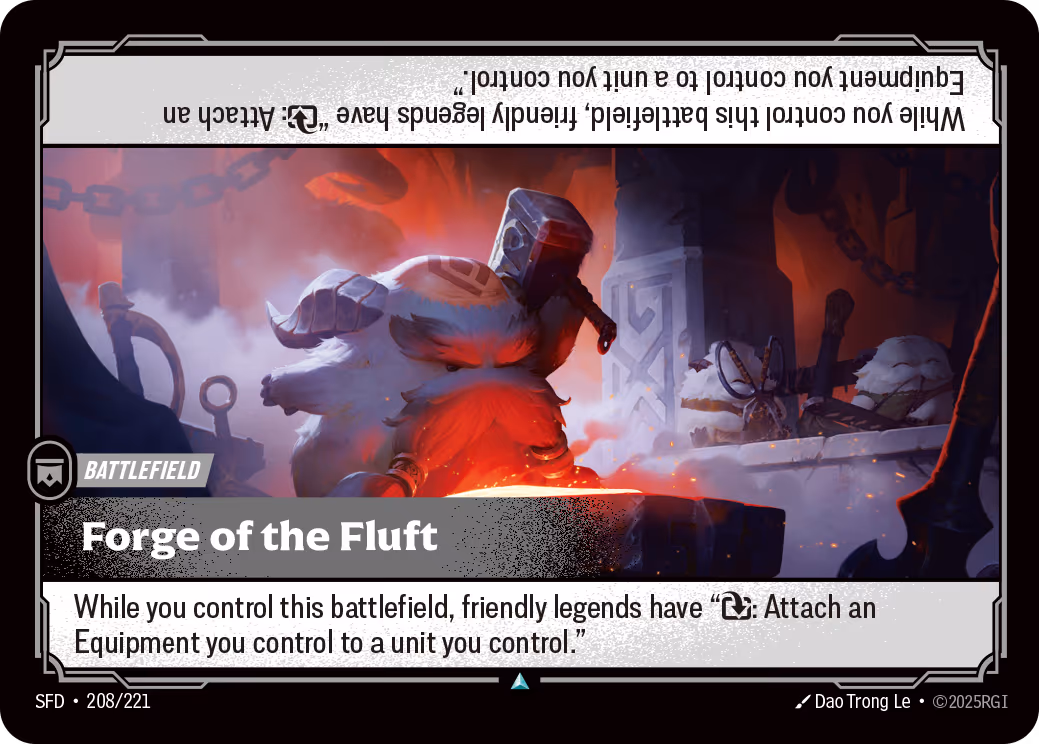 Forge of the Fluft SFD-208 Riftbound card