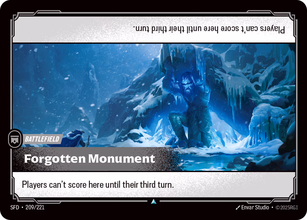 Forgotten Monument SFD-209 Riftbound card