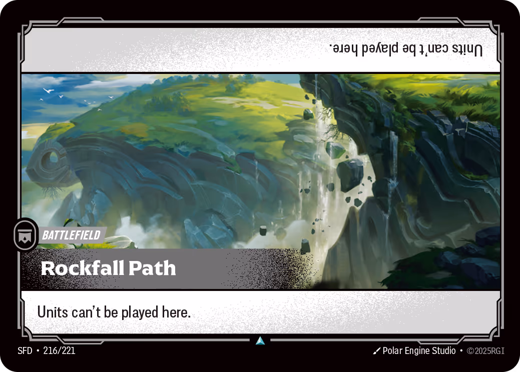 Rockfall Path SFD-216 Riftbound card
