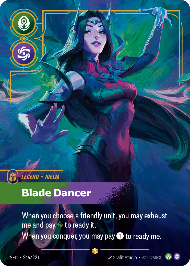 Irelia - Blade Dancer SFD-246 Riftbound card