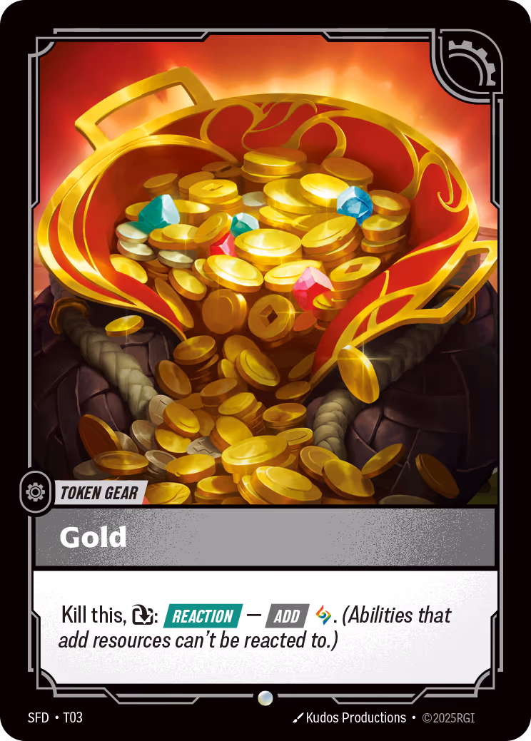 Gold // Buff SFD-T03 Riftbound card