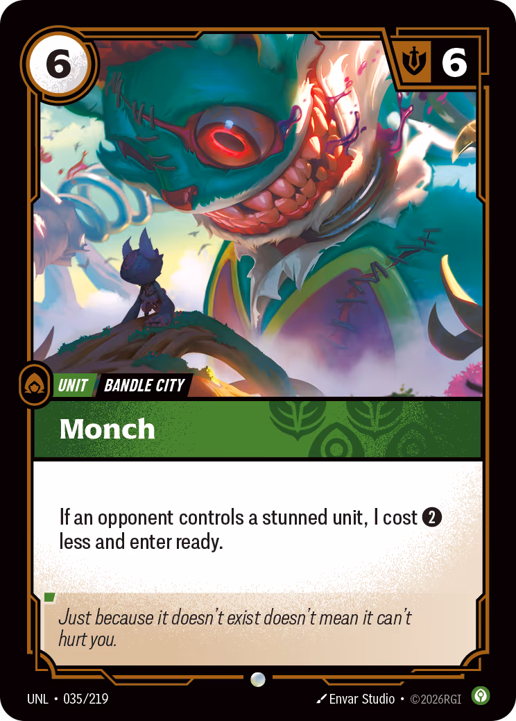 Monch UNL-035 Riftbound card