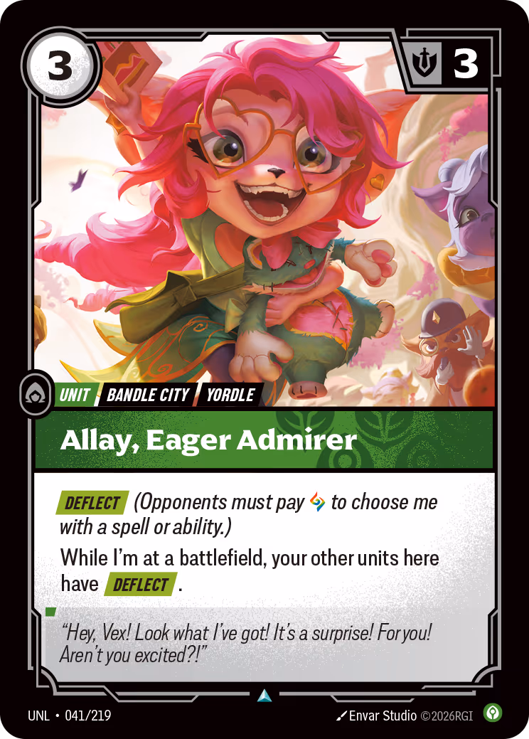 Allay, Eager Admirer UNL-041 Riftbound card