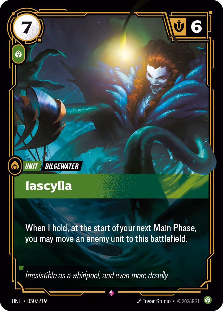 Iascylla UNL-050 Riftbound card