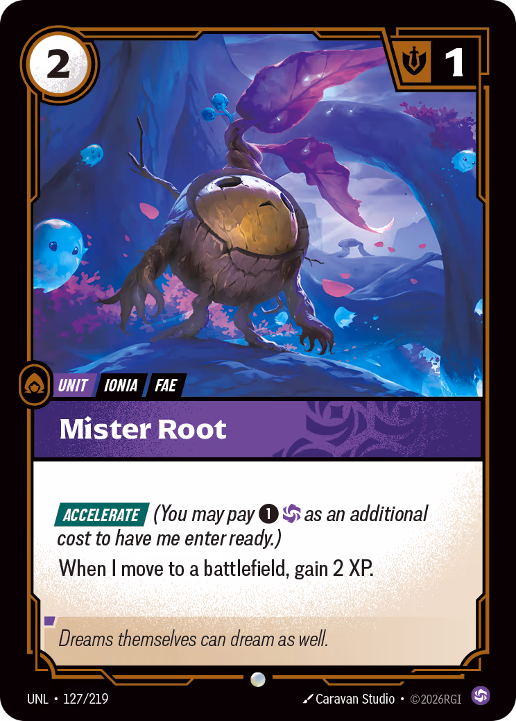 Mister Root UNL-127 Riftbound card