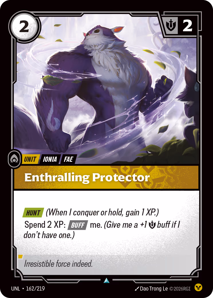 Enthralling Protector UNL-162 Riftbound card