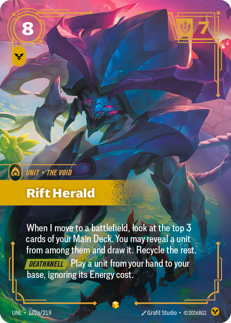 Rift Herald UNL-179A Riftbound card
